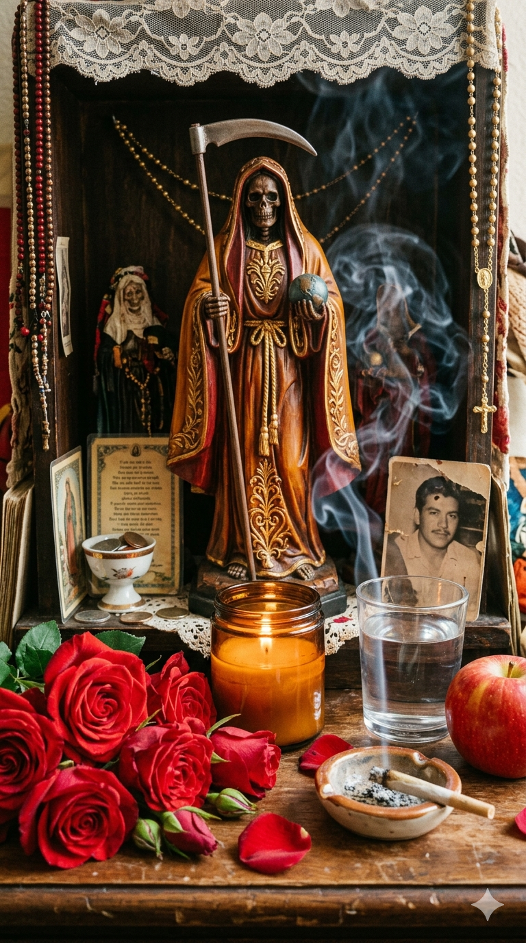 Santa Muerte Mobilní Tapeta 2